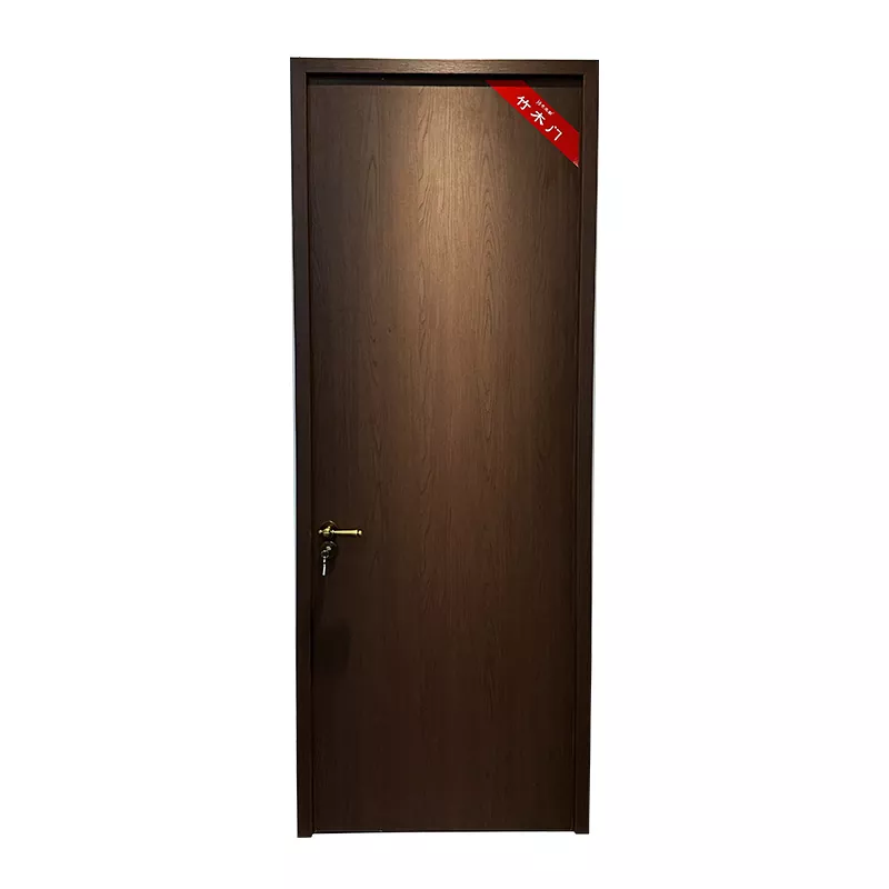 Portas de madeira de bambu