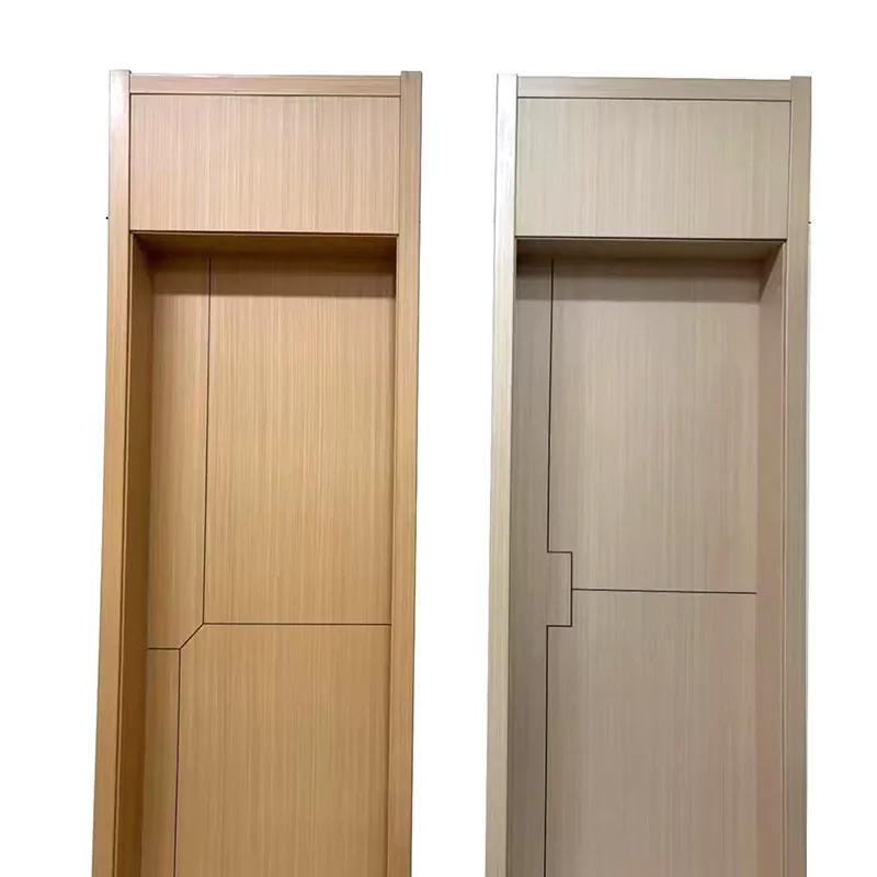 Portas sem pintura de PVC
