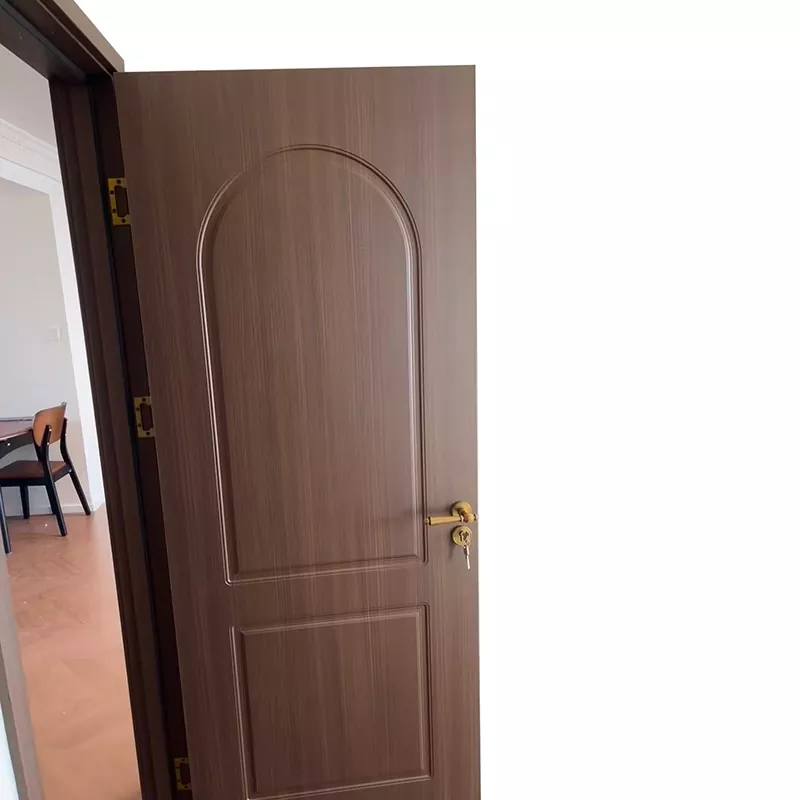 Portas sem pintura de PVC